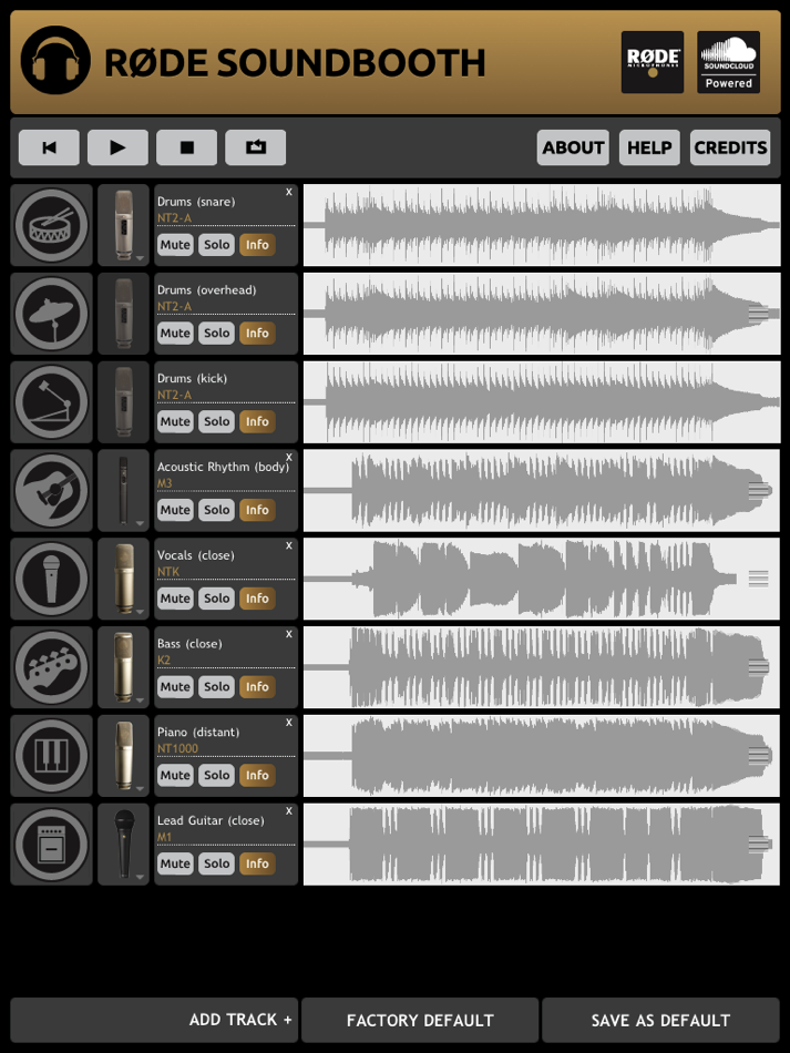 #1. RØDE Soundbooth (iOS) 由: RØDE Microphones