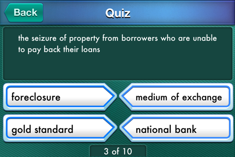 Economics myFlashcard Maker screenshot 4