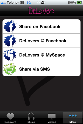 DeLovers app screenshot 3
