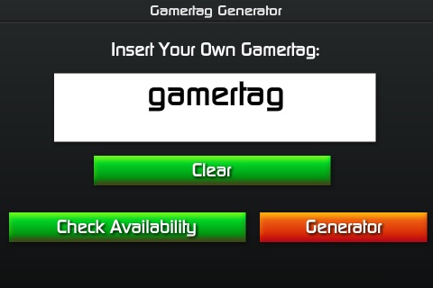 Gamertag Generator