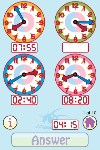 Wooly Wormies: Tell The Time screenshot-3
