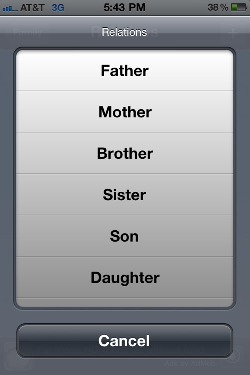 iFamily Tree HD Lite screenshot-3