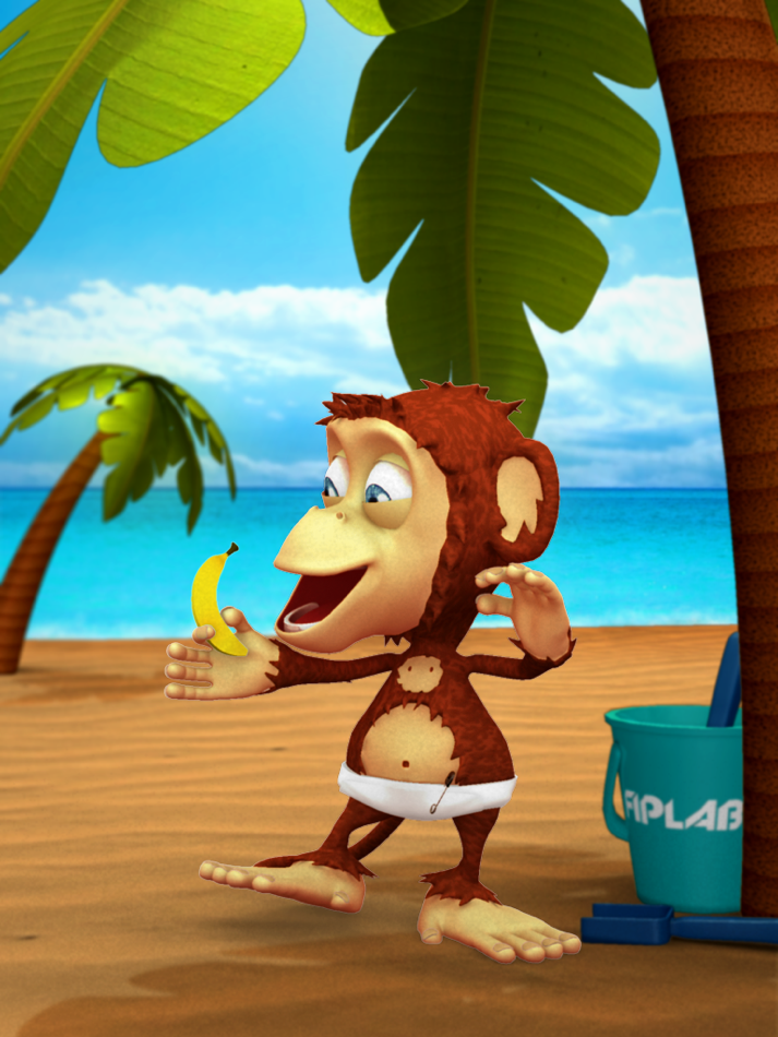 Talking Baby Monkey HD - 2.0 - (iOS)