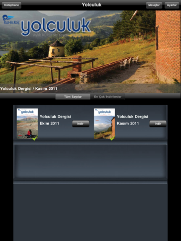 Yolculuk Dergisi iPad screenshot