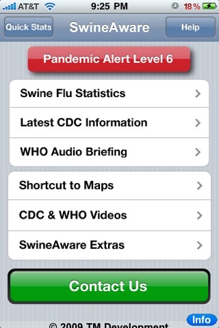 SwineAware - Swine Flu Updates