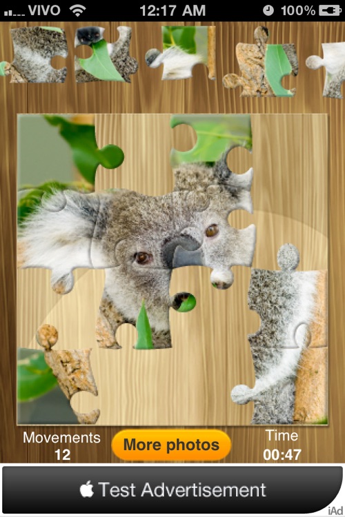 Bright puzzles: Wild Animals Lite