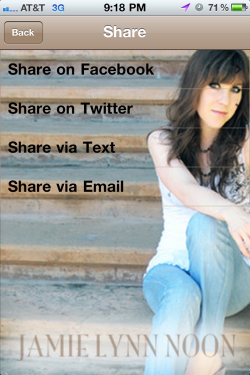 The Official Jamie Lynn Noon app screenshot-4