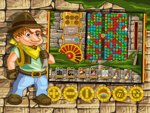 Screenshot #4 pour Maya Collapse Match HD Lite