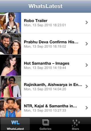 WL App iPhone screenshot 2 - News app