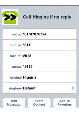 Call forward screenshot 5