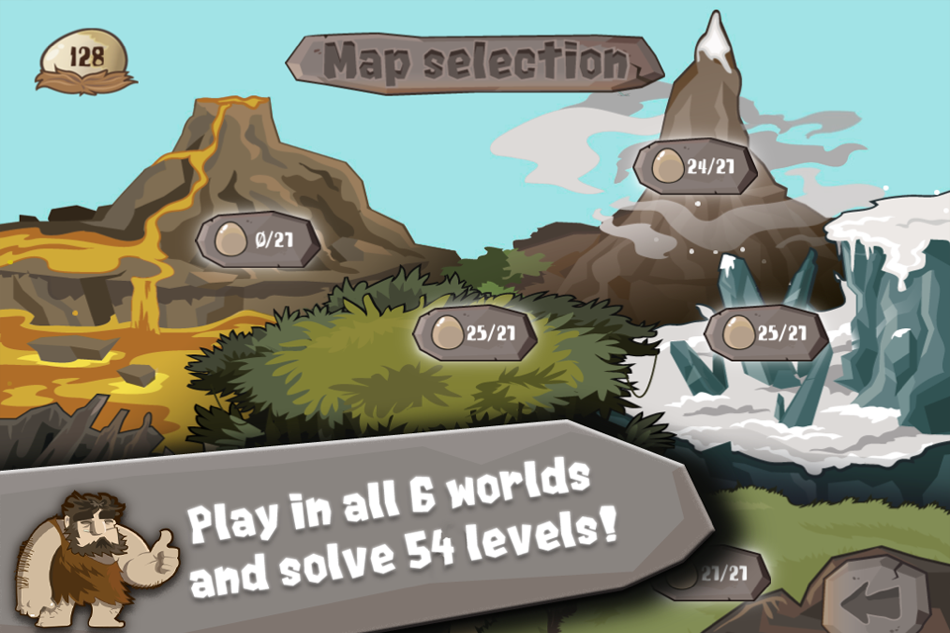 #3. Dino Blocks (iOS) 由: MiniJuegos.com