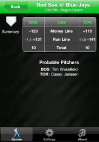 Odds: Pro Baseball screenshot