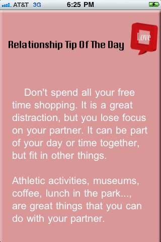 Relationship Tip Of The Day