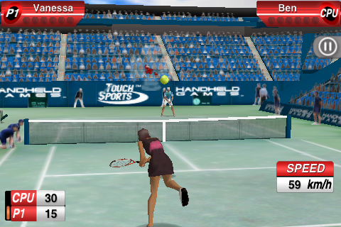 TouchSports™ Tennis official gameplay screenshot 1
