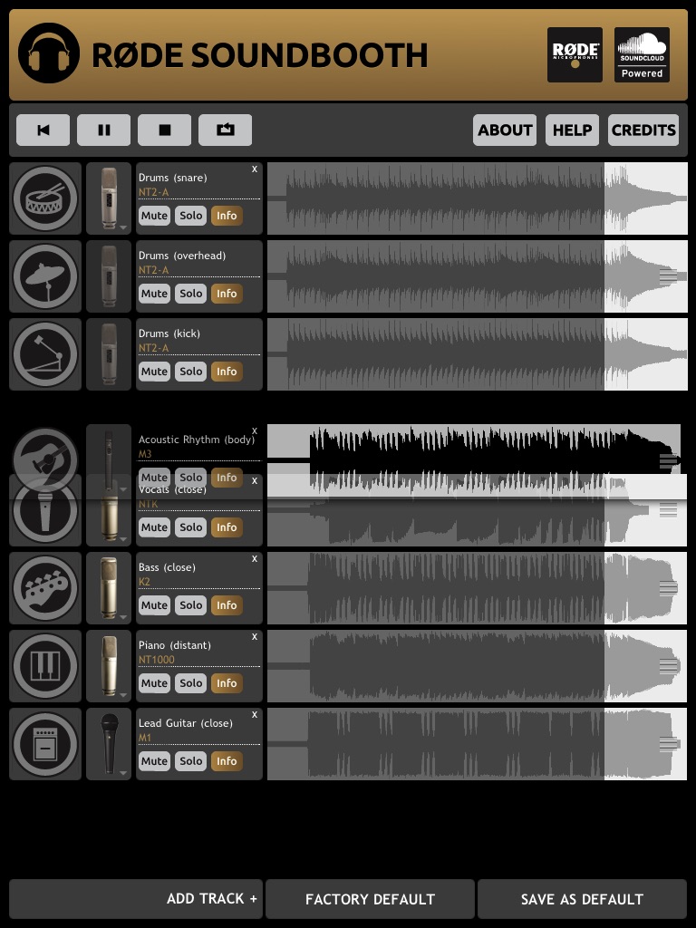 RØDE Soundbooth screenshot 2