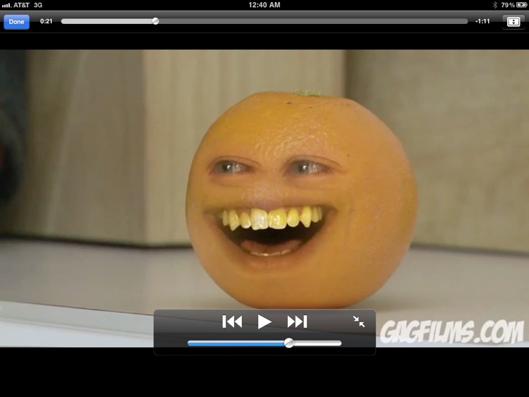 Annoying orange soundboard app