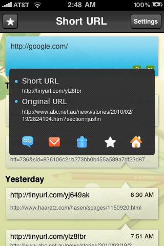 ShortURL Lite screenshot-3