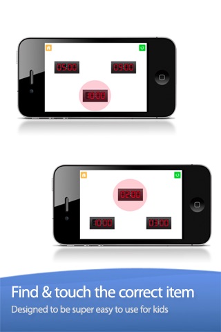 Telling Time - Digital Clock by Photo Touch screenshot 2