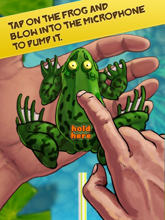 Blow Up The Frog XXL - for iPad, HD
