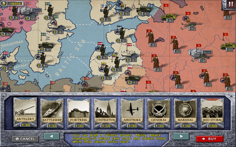 Screenshot #3 pour European War 2