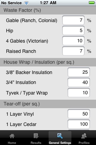 Siding Calculator