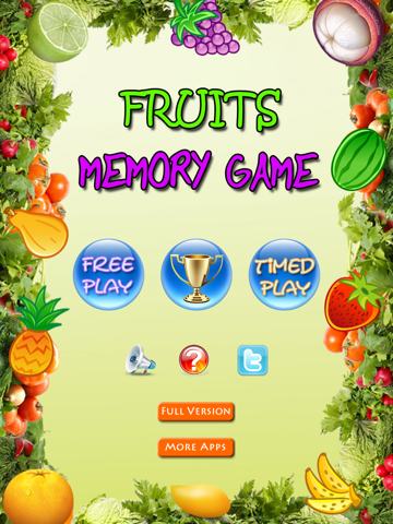 Fruits Memory Game liteのおすすめ画像1