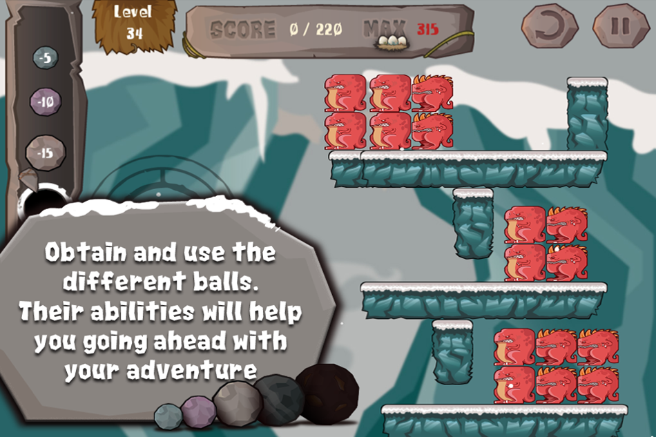 #4. Dino Blocks (iOS) 由: MiniJuegos.com