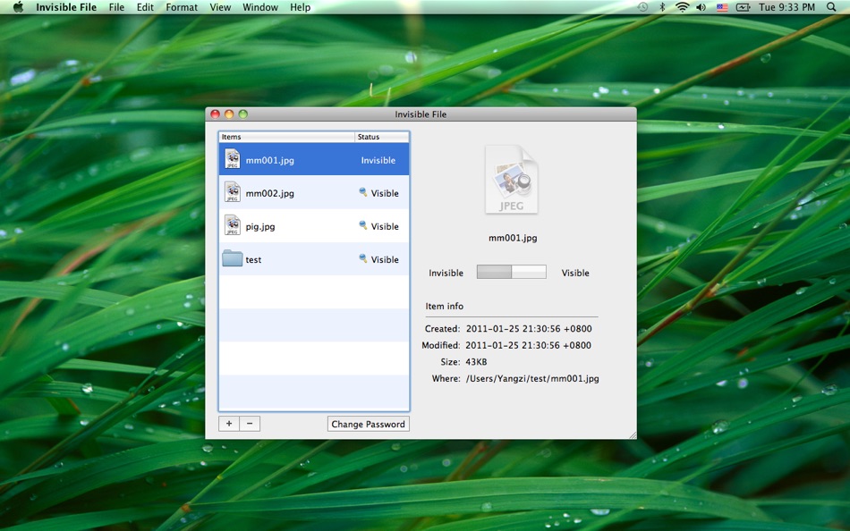 #1. InvisibleFile (macOS) بواسطة: Suzhou Totoro Network Technology Co., Ltd.