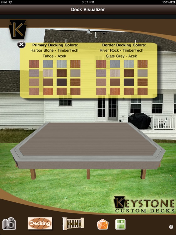 Keystone Deck Visualizer