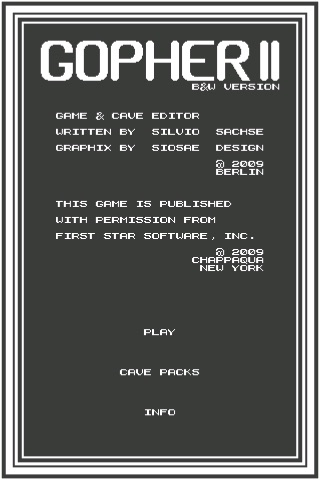 Gopher 2 Black & White Version screenshot-4