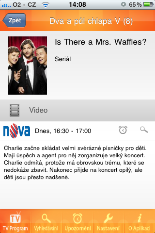 TVprogram.cz Screenshot