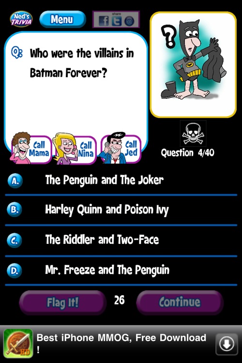 Ned's Movie Trivia Free