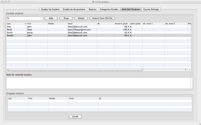 GradeA screenshot 5