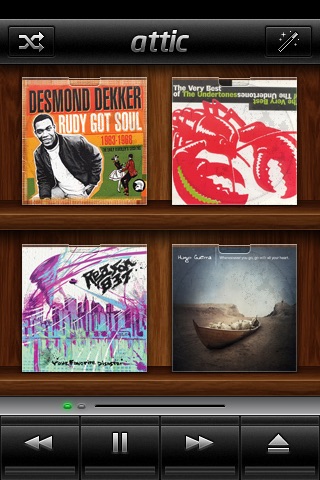 Attic ~ Music Controller For Forgotten Albums in Your iTunes Library