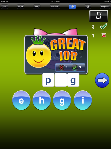Screenshot #4 pour Word Magic Lite