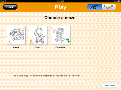 Screenshot #6 pour Maze For Kids Lite