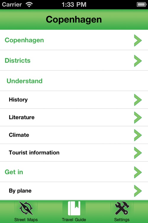 Copenhagen Offline Street Map