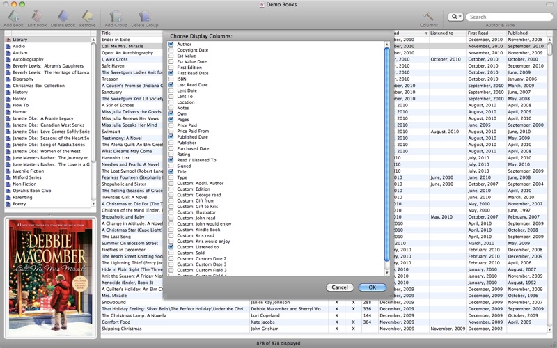 BookTracker screenshot