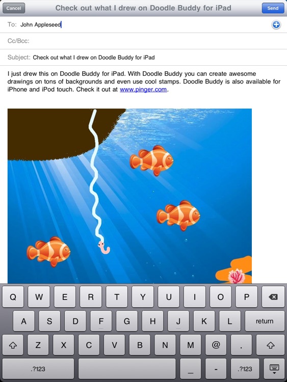 Doodle Buddy Draw for iPad screenshot-4