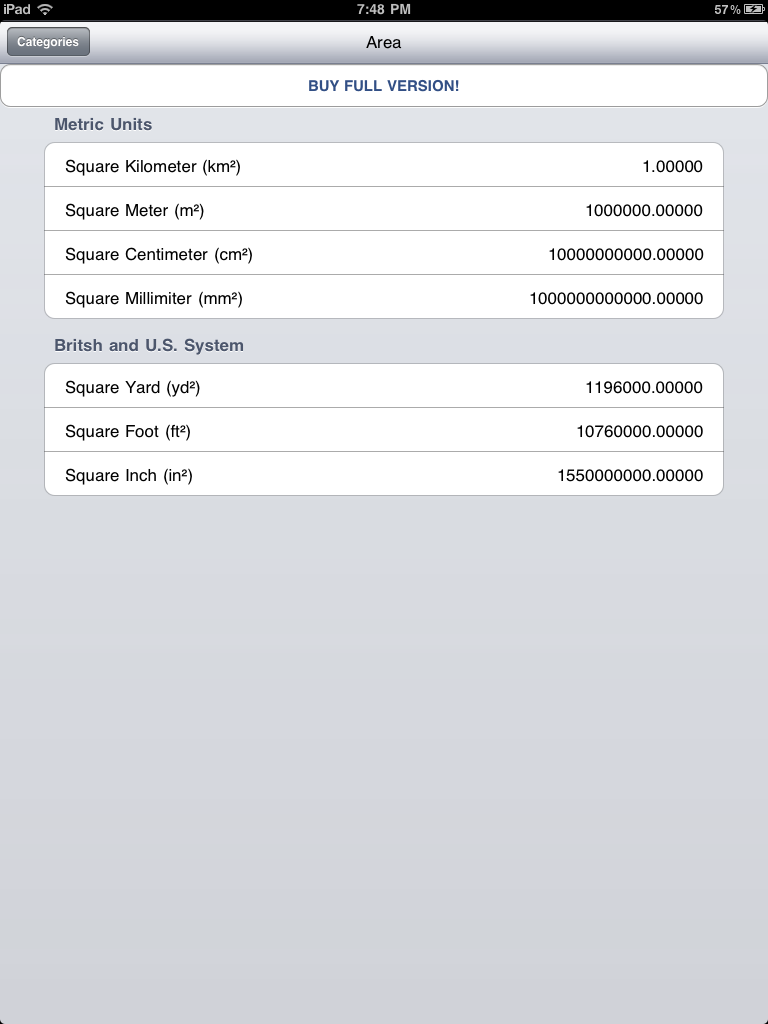 Unit Converter FL Free screenshot 6