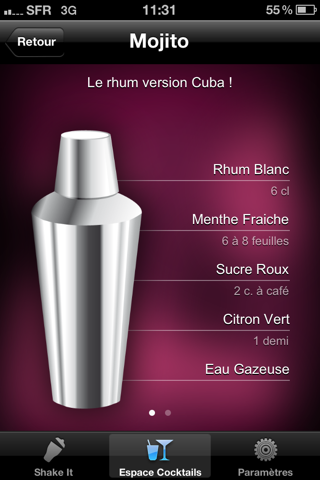 Cocktails Shake It screenshot