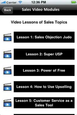 Sales Training screenshot 2