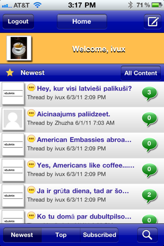 HeyAway screenshot