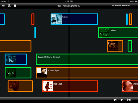 All Day: Decoded iPad screenshot 1 - Music app