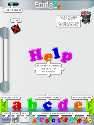 Fridgit for the iPad app screenshot 2