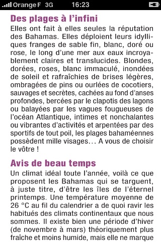 Bahamas- Petit Futé