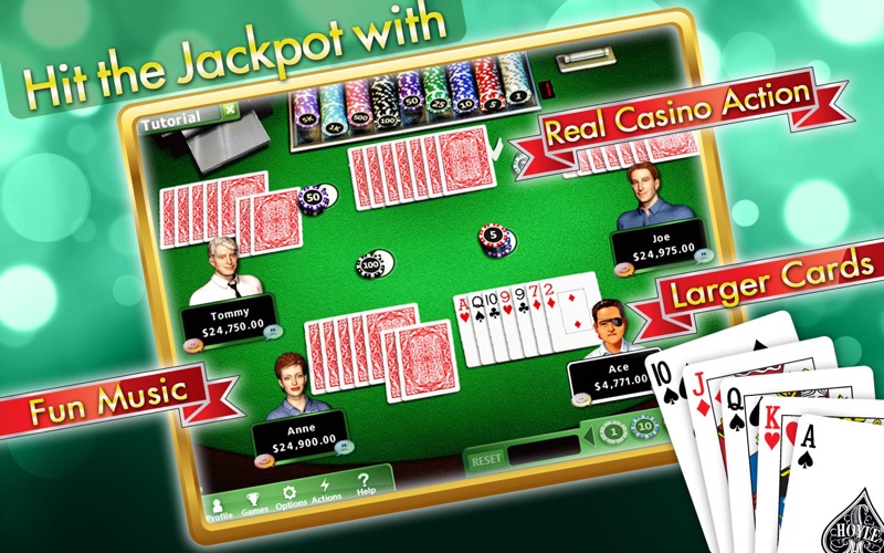 hoyle casino games iphone screenshot 2