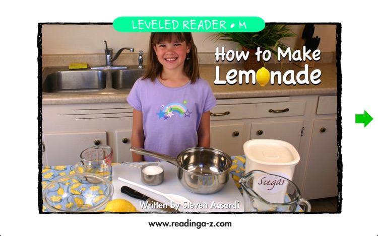 How to Make Lemonade – LAZ Reader [Level M–second grade]