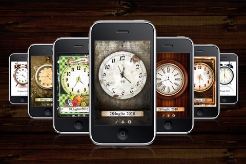 Antique Clock LITE (with Music Alarm) screenshot 4