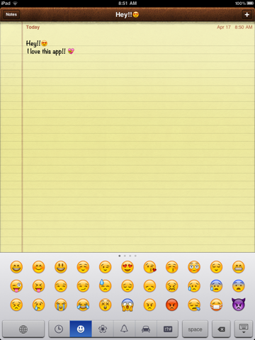 smylies ipad bildschirmfoto 4